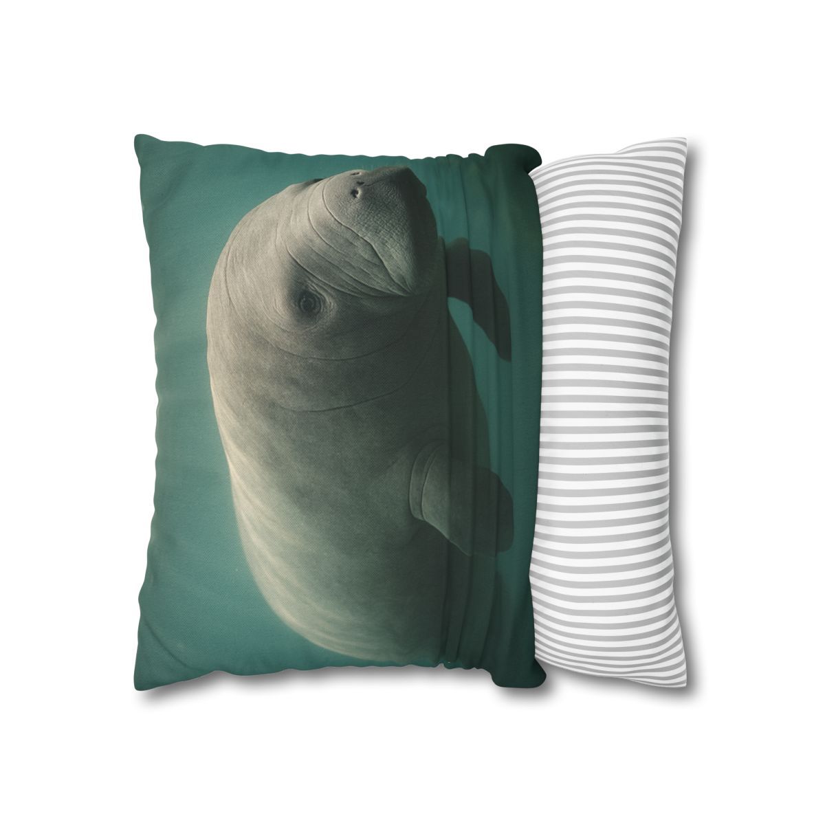 Dawn Drift Manatee personalized pillow covers