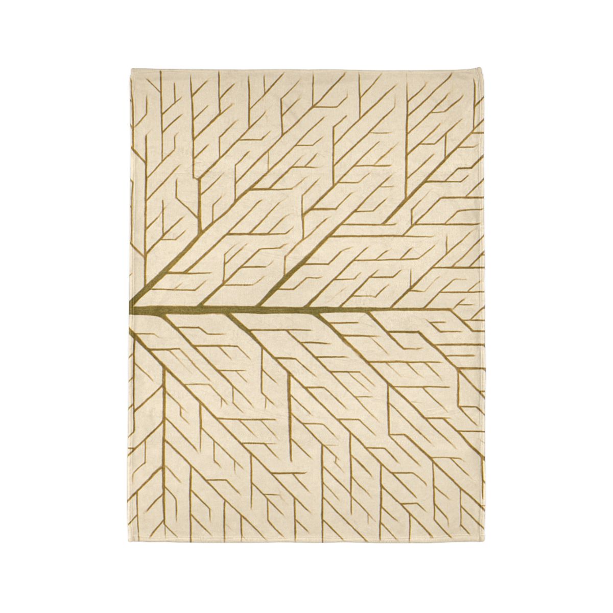 Branch Fractal Network decorative home blankets