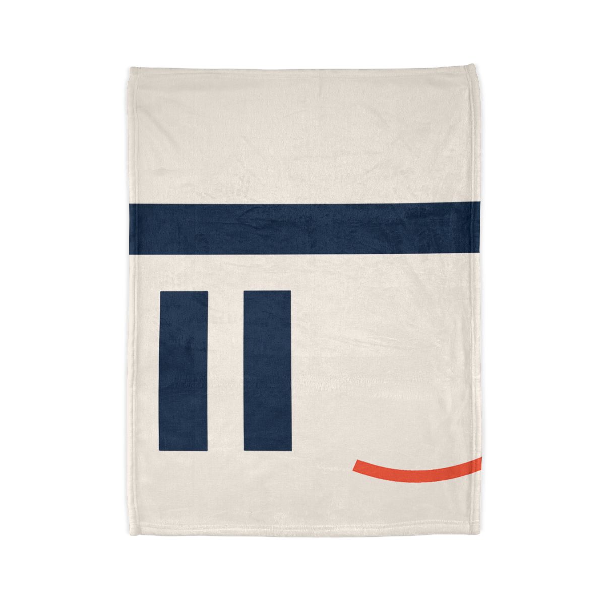 Offset Bars With Orbit Arc soft fleece blankets