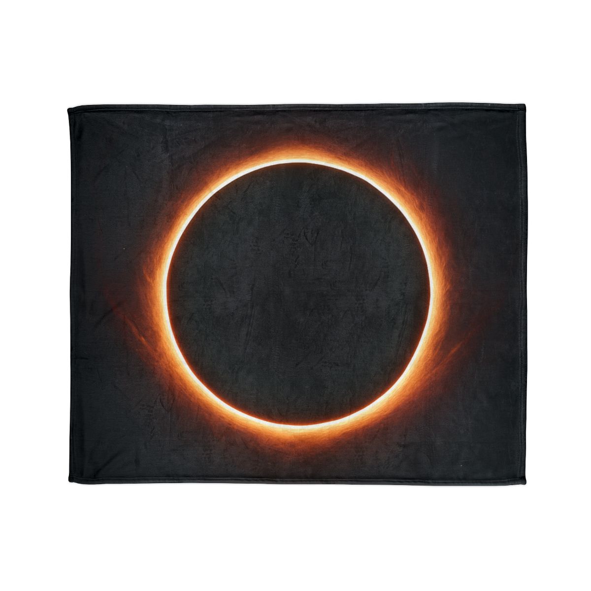 Dark Horizon Singularity Glow decorative home blankets