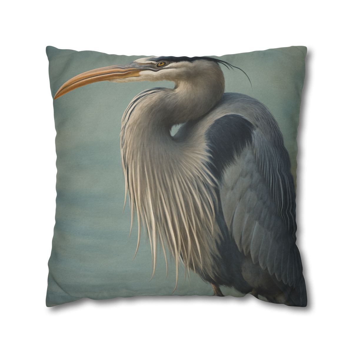 Harbor Watch Great Blue Heron unique gift pillow cases
