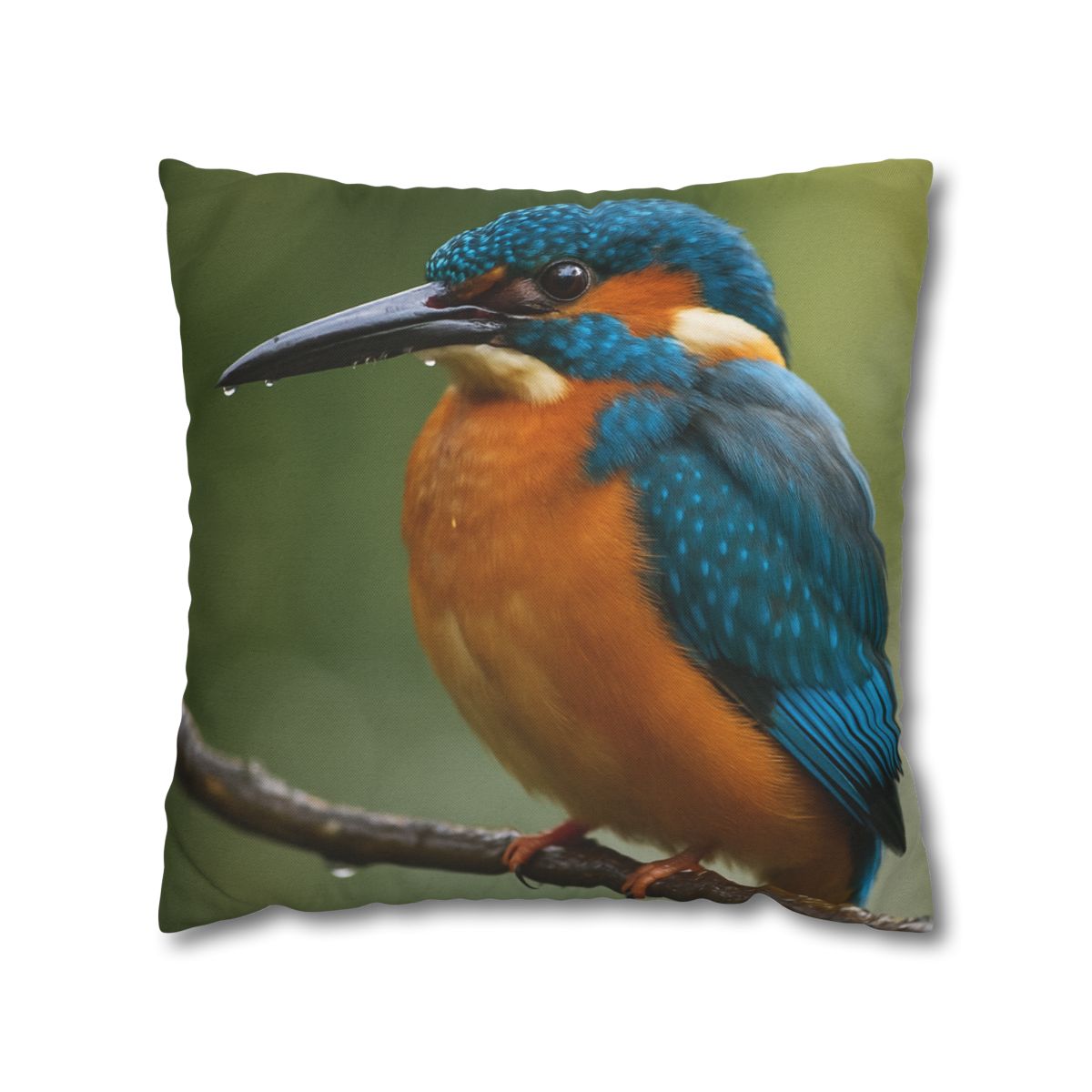 Aqua Bolt Kingfisher unique gift pillow cases