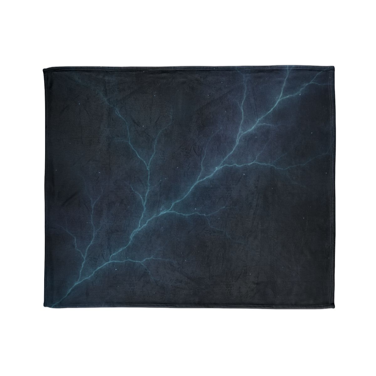 Dark Matter Vein Bloom soft fleece blankets