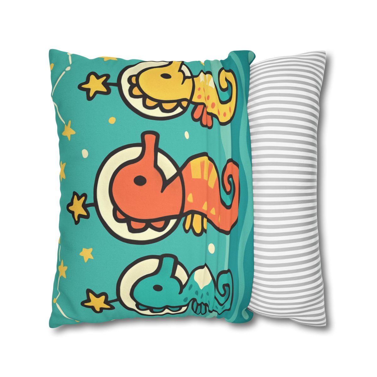Starship Seahorse Parade soft cotton pillow cases