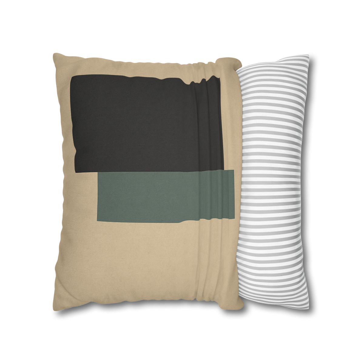Offset Rectangle Pause stylish decorative pillowcases