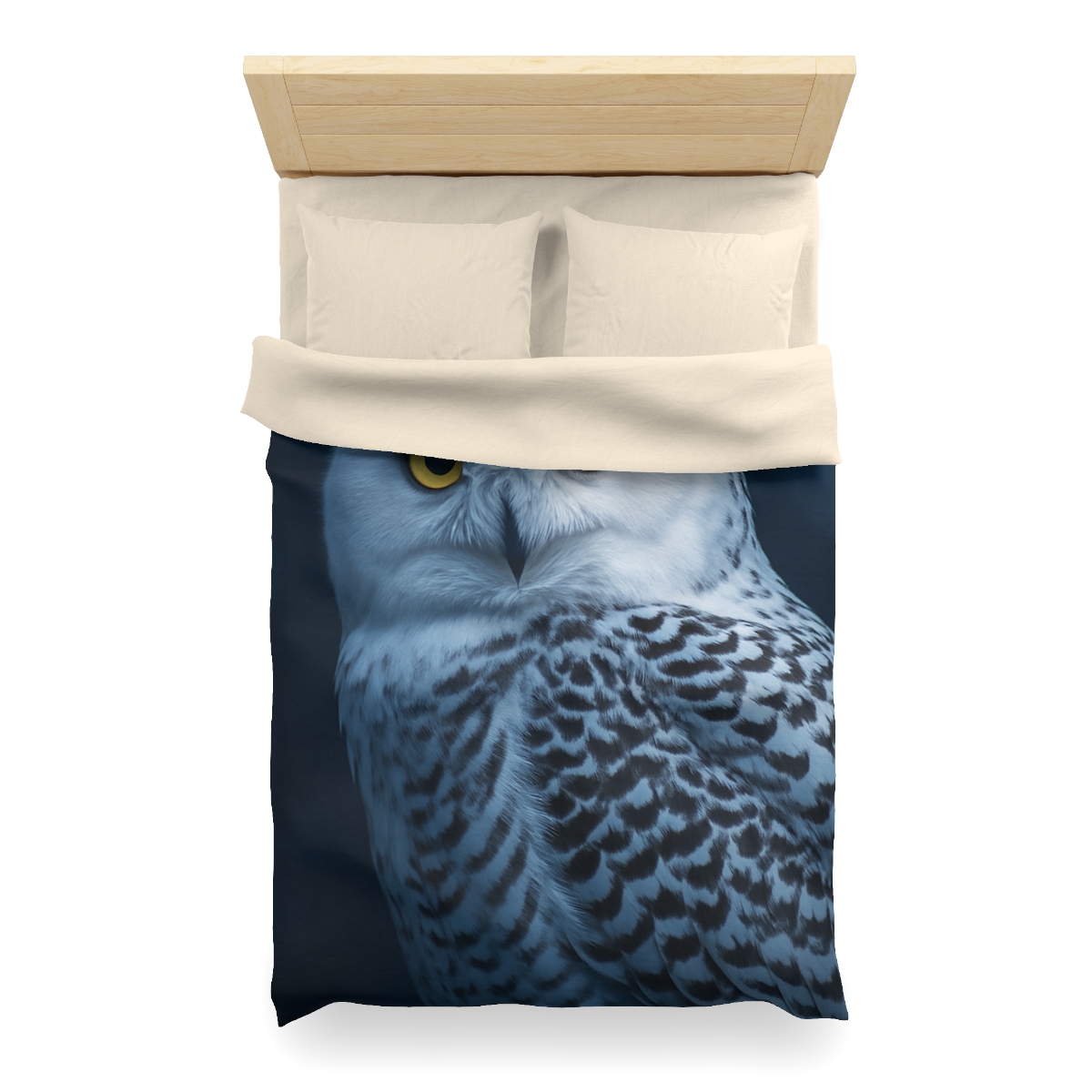 Midnight Watch Snowy Owl unique patterned duvets