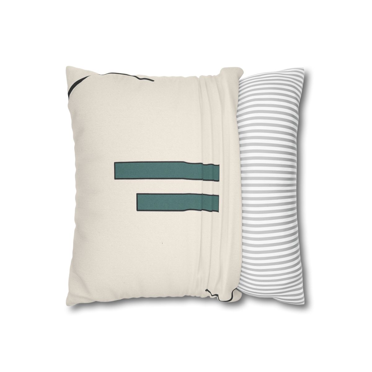 Offset Arc And Bar Dialogue unique gift pillow cases