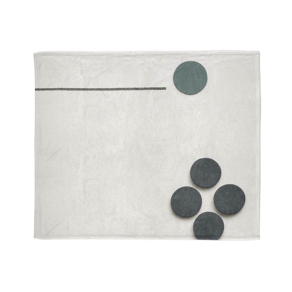 Clustered Dots With Broken Line trendy patterned blankets