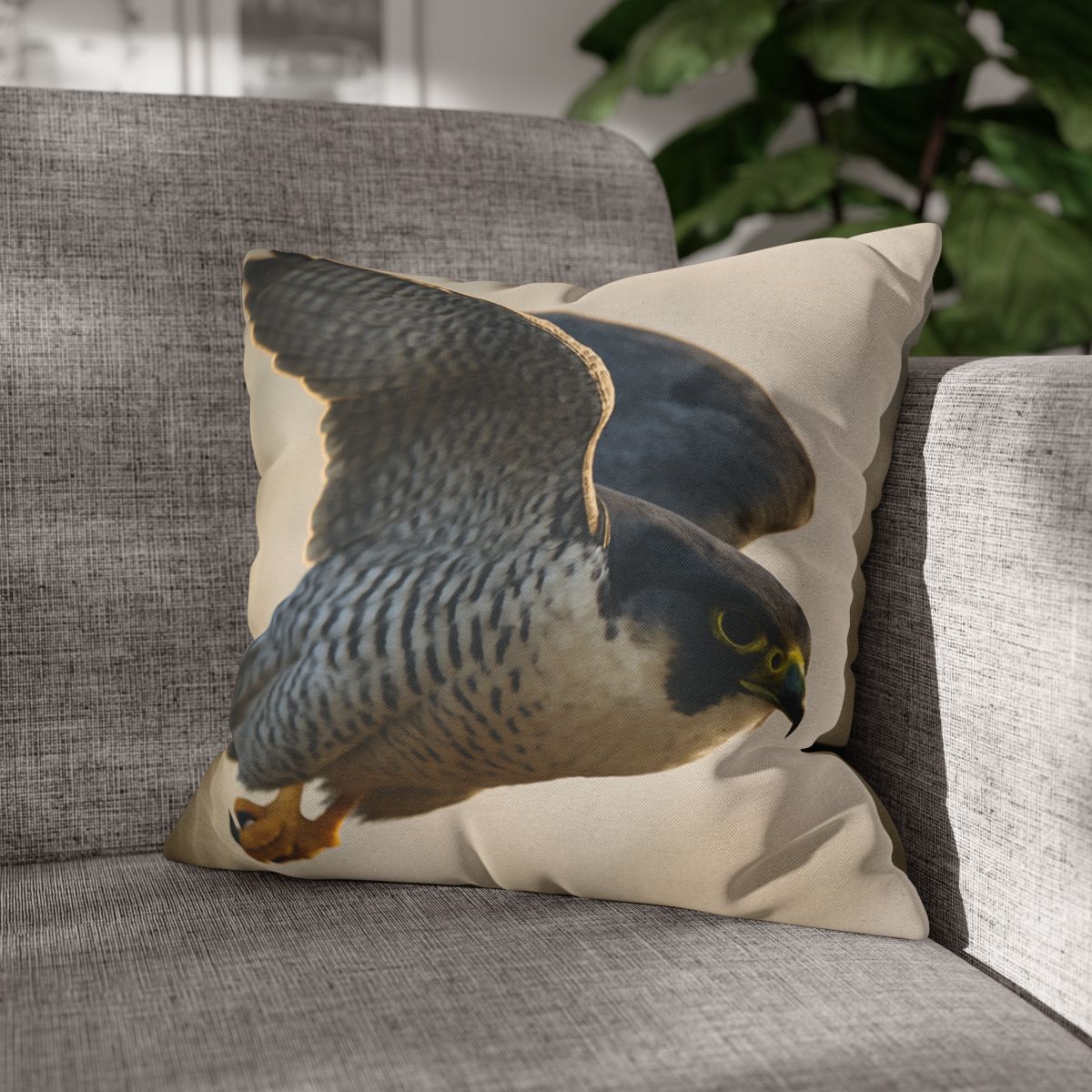 Sky Bolt Peregrine Falcon stylish decorative pillowcases
