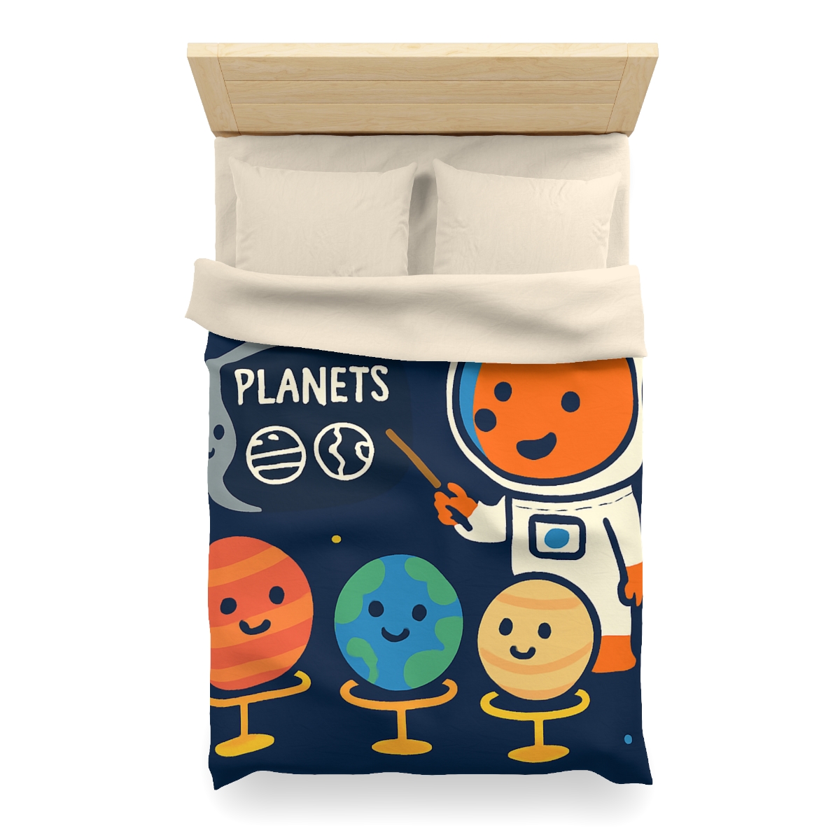 Comet Classroom With Astro Fox stylish duvet covers