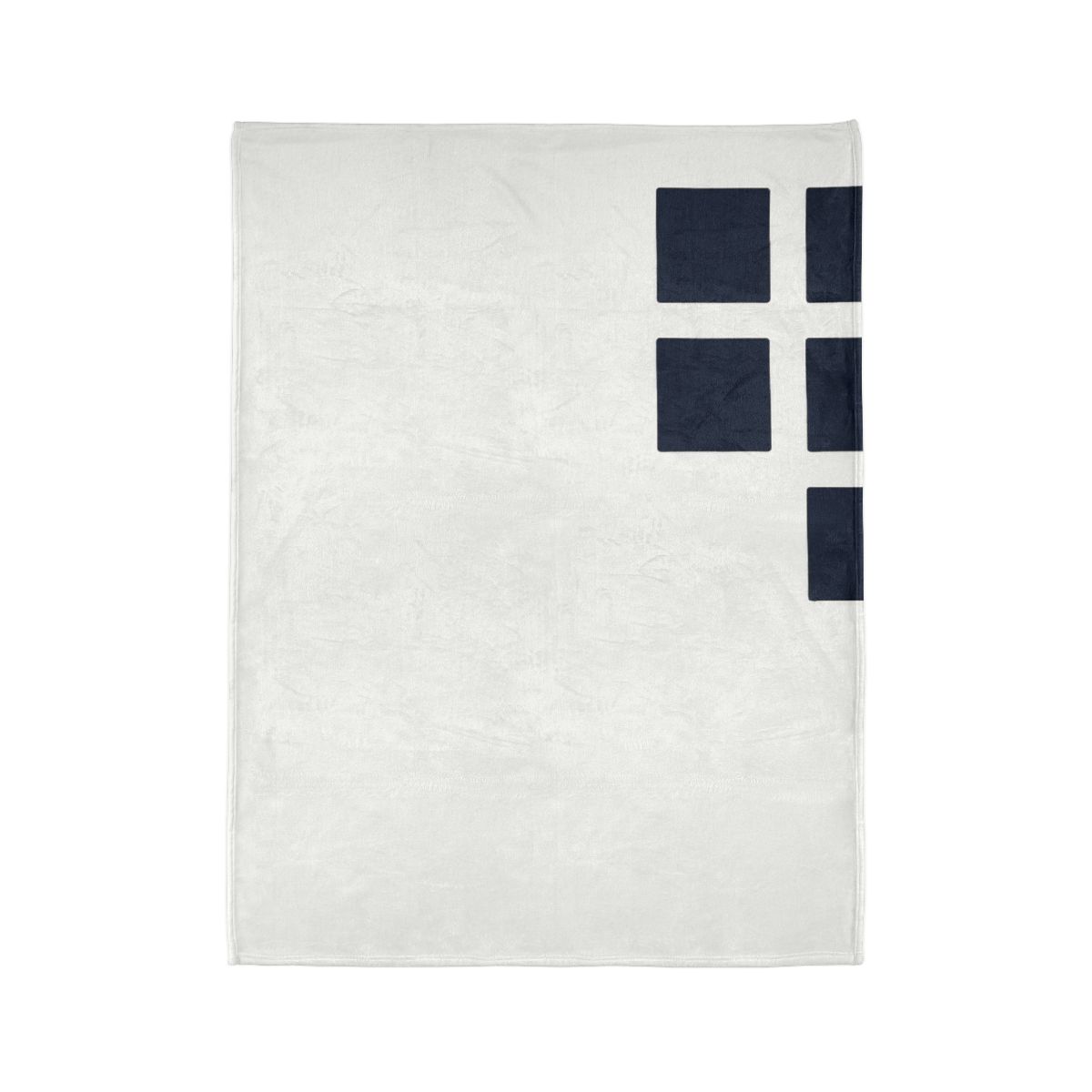 Corner Grid With Missing Star trendy patterned blankets