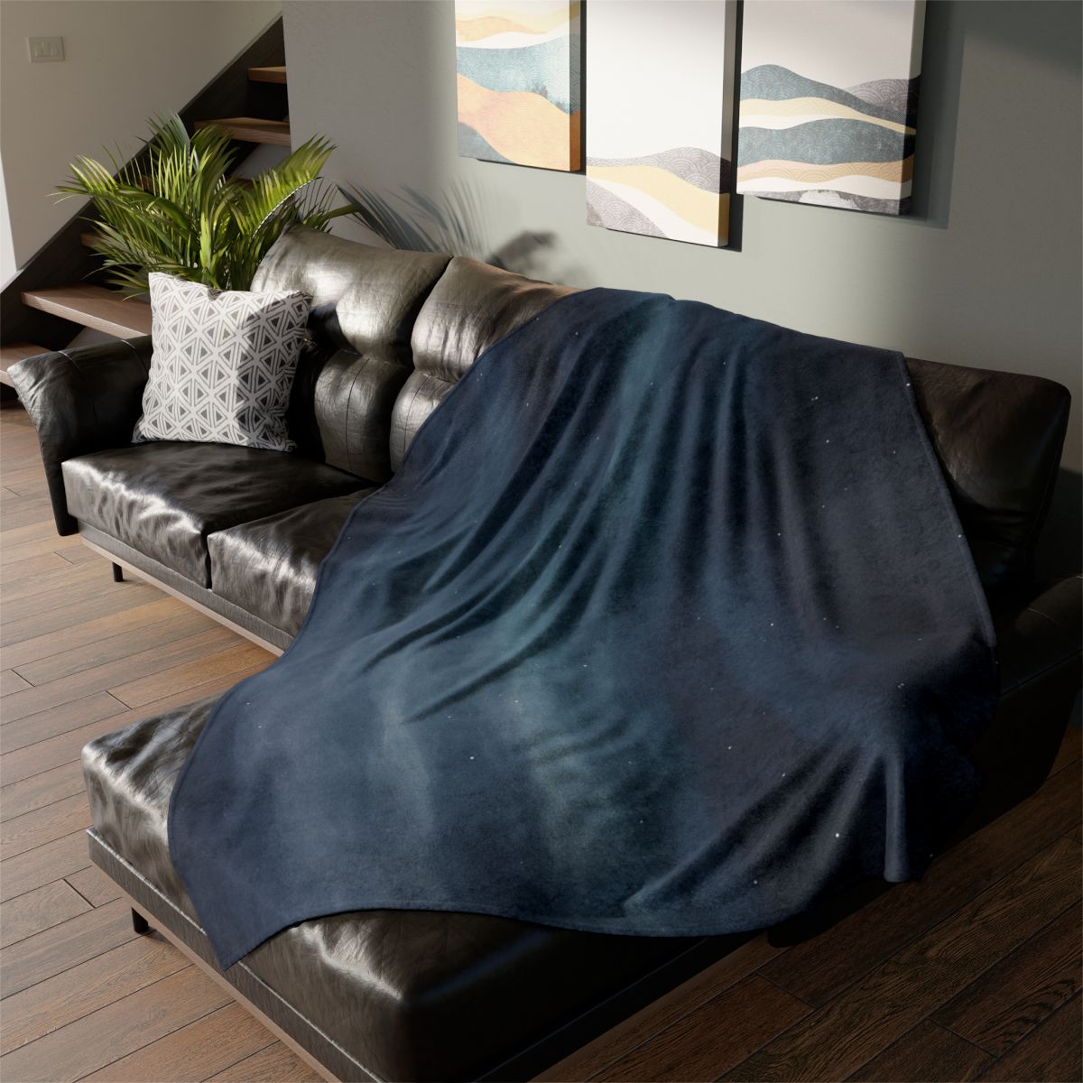 Cryo Nebula Veil Drift decorative home blankets