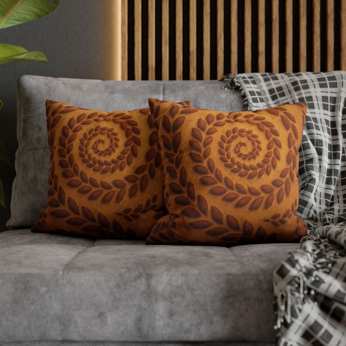 Spiral Seed Pod Chorus unique gift pillow cases
