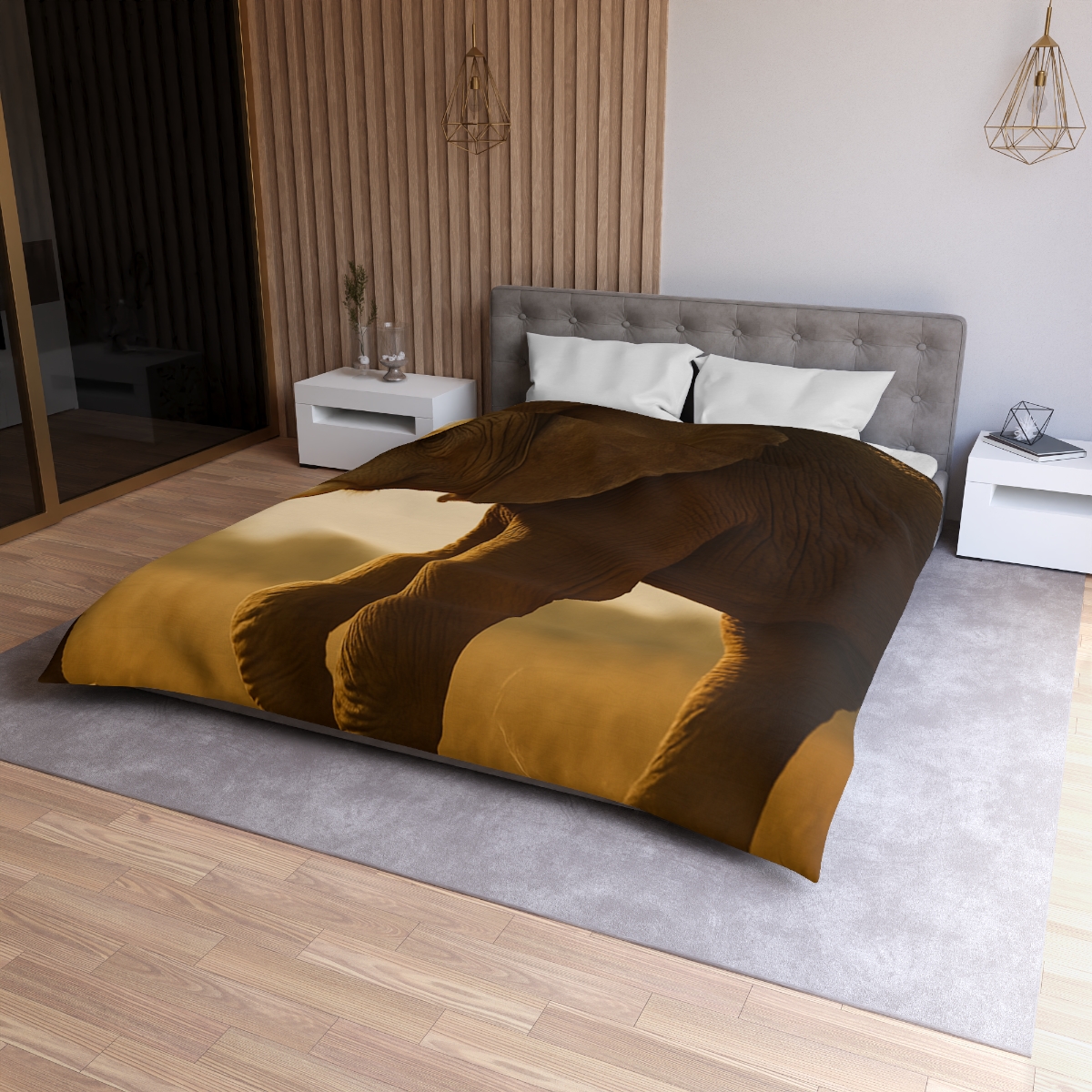 Savannah Sentinel Elephant unique patterned duvets