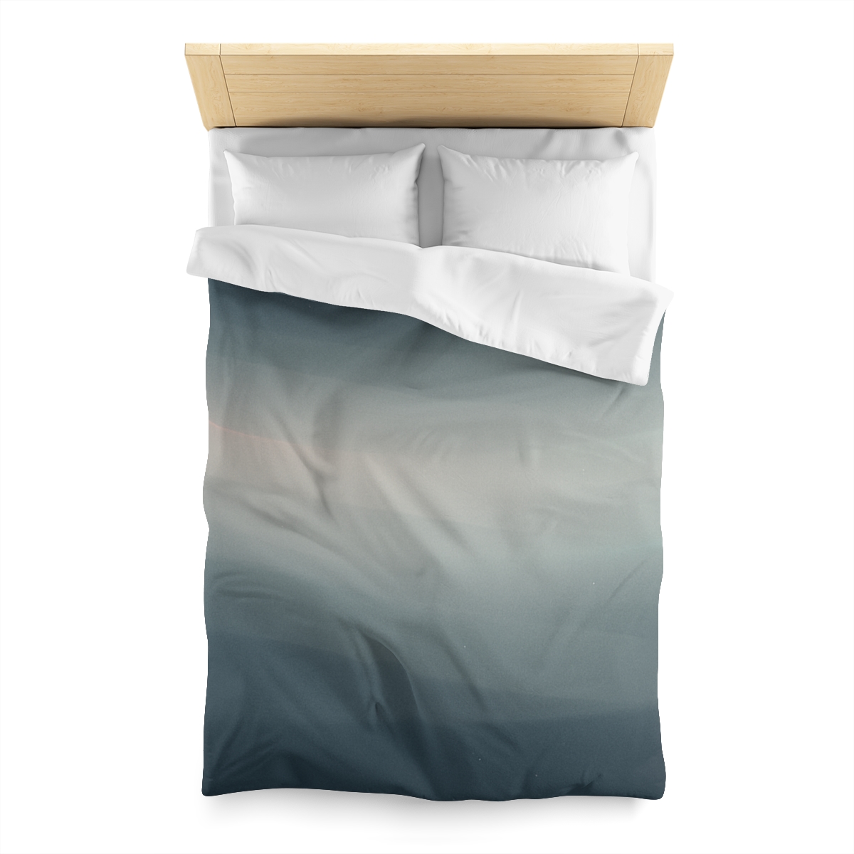 Dark Energy Veil Gradient designer printed duvets