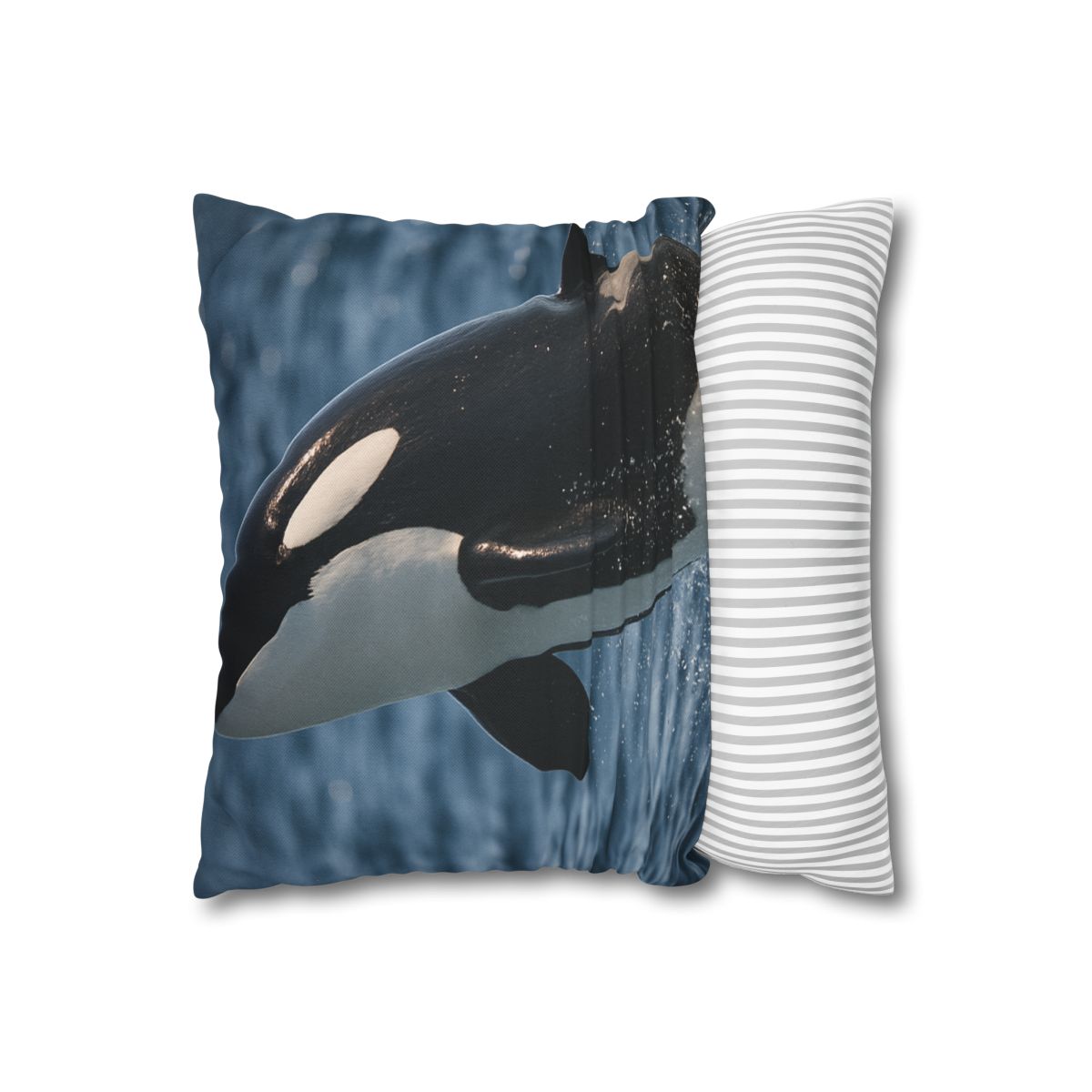 Tidal Monarch Orca soft cotton pillow cases