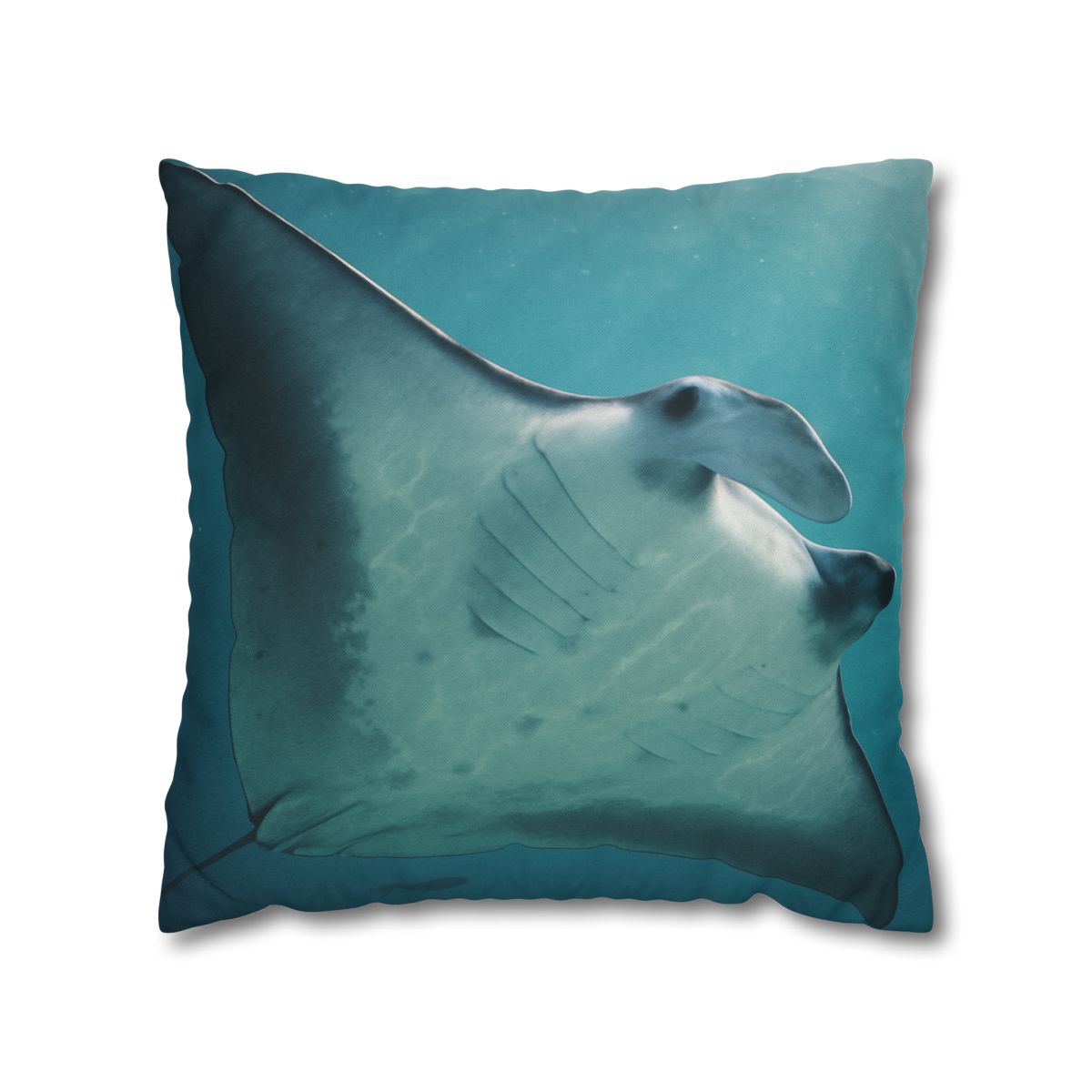 Silent Glide Manta Ray comfortable bedding pillow covers