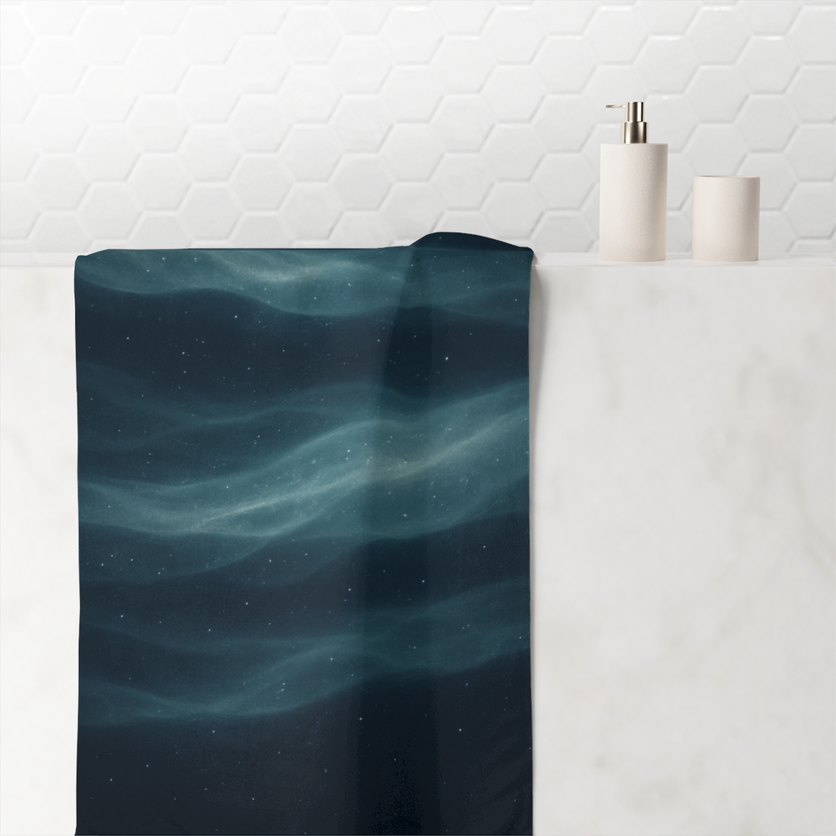 Starlight Tidal Veil trendy hand towels
