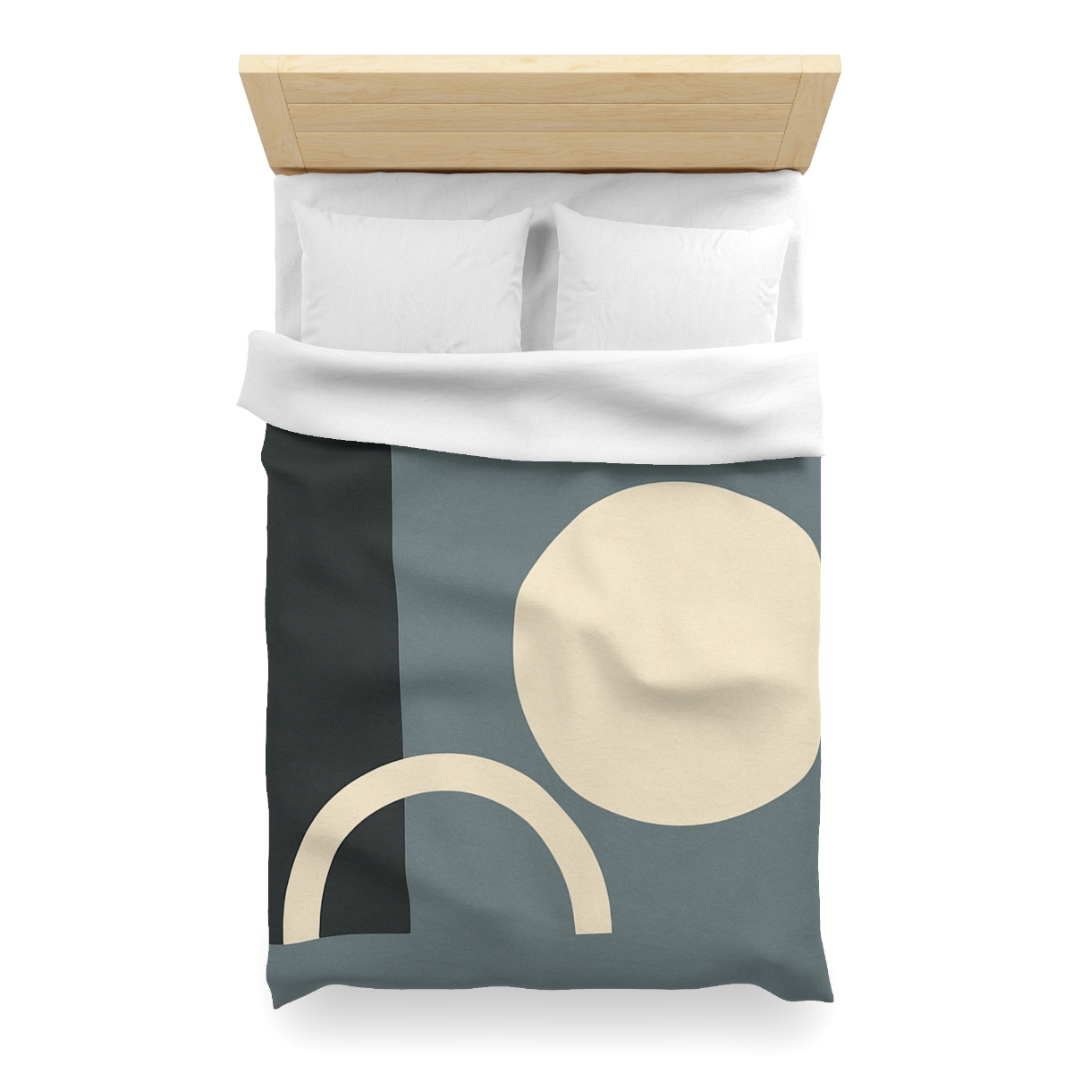 Quiet Triad With Offset Arc stylish duvet covers