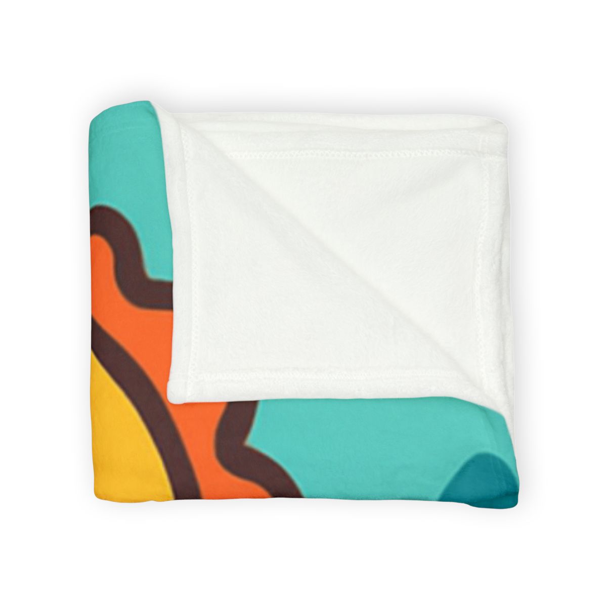 Underwater Alphabet Reef With Singing Seahorses stylish throw blankets