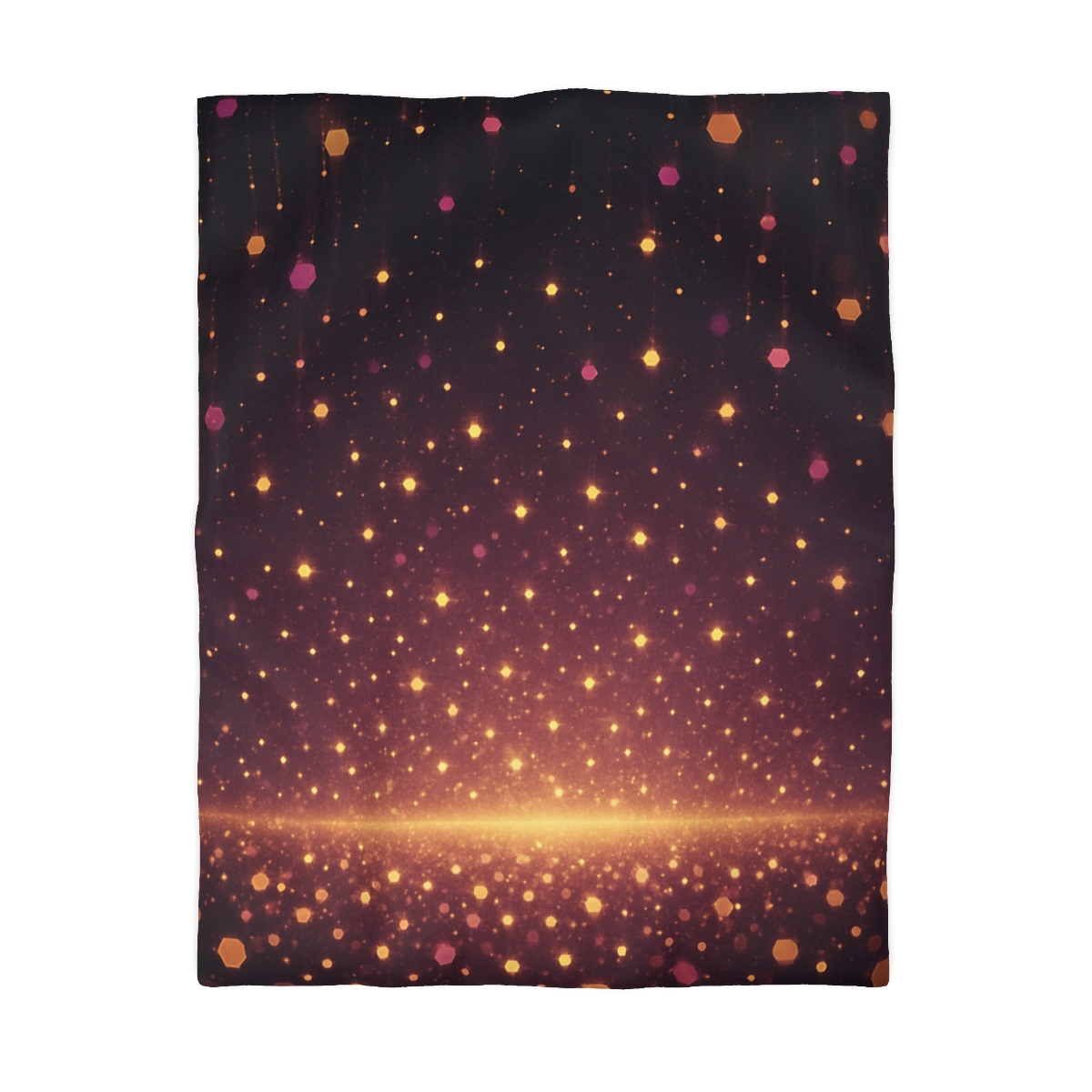 Photon Rain Mosaic designer printed duvets