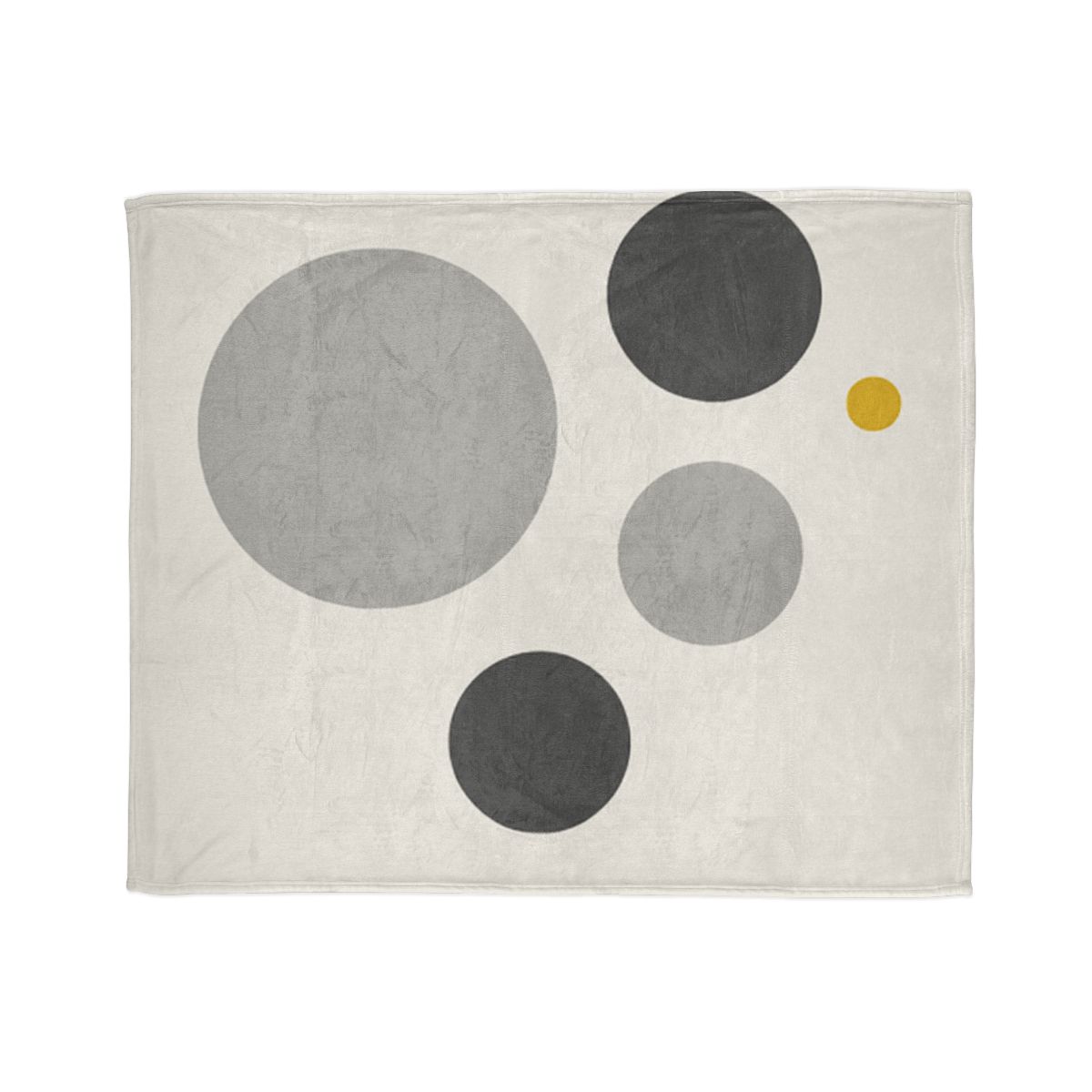 Balanced Cluster Of Circles decorative home blankets