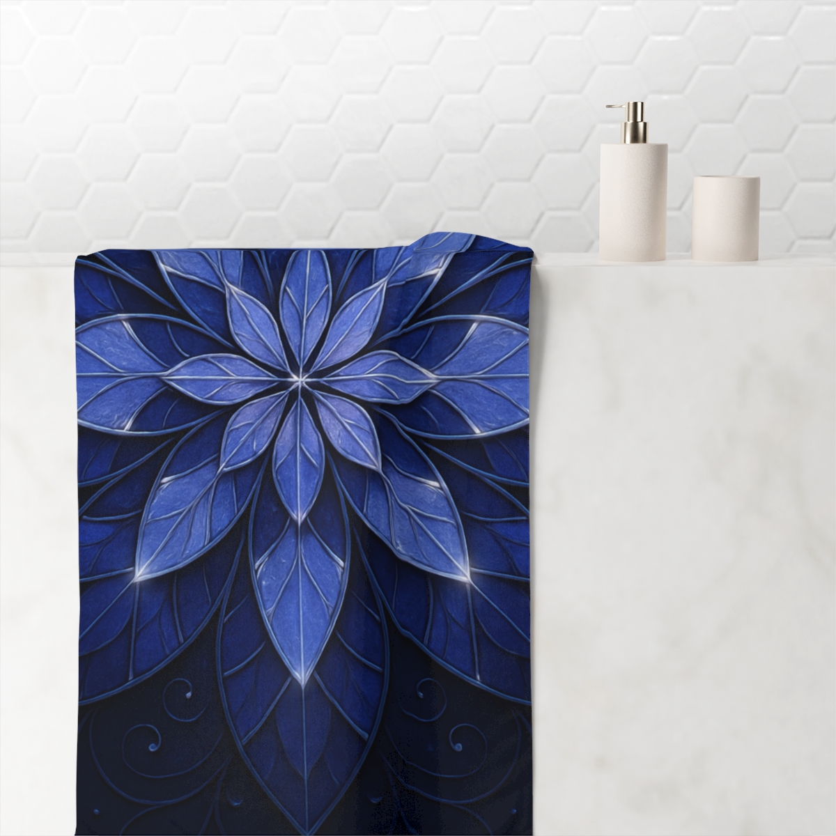 Petal Prism Lattice stylish beach towels