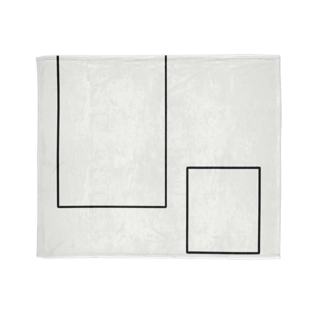 Offset Rectangle Pair With Anchor Line stylish throw blankets