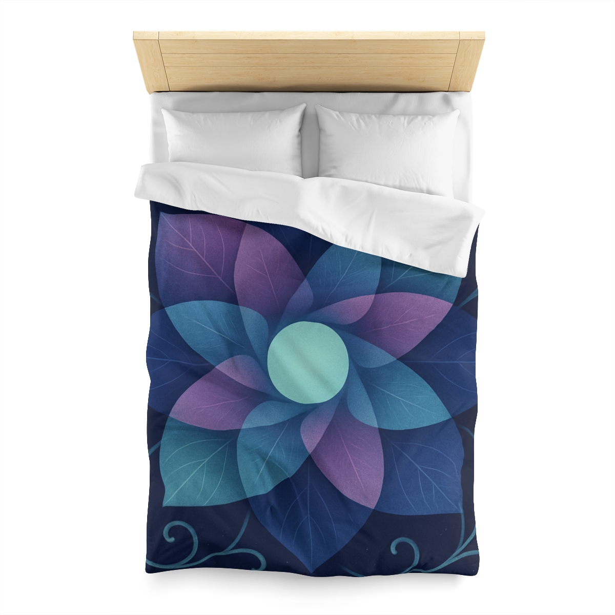 Petal Aperture Kaleidoscope stylish duvet covers