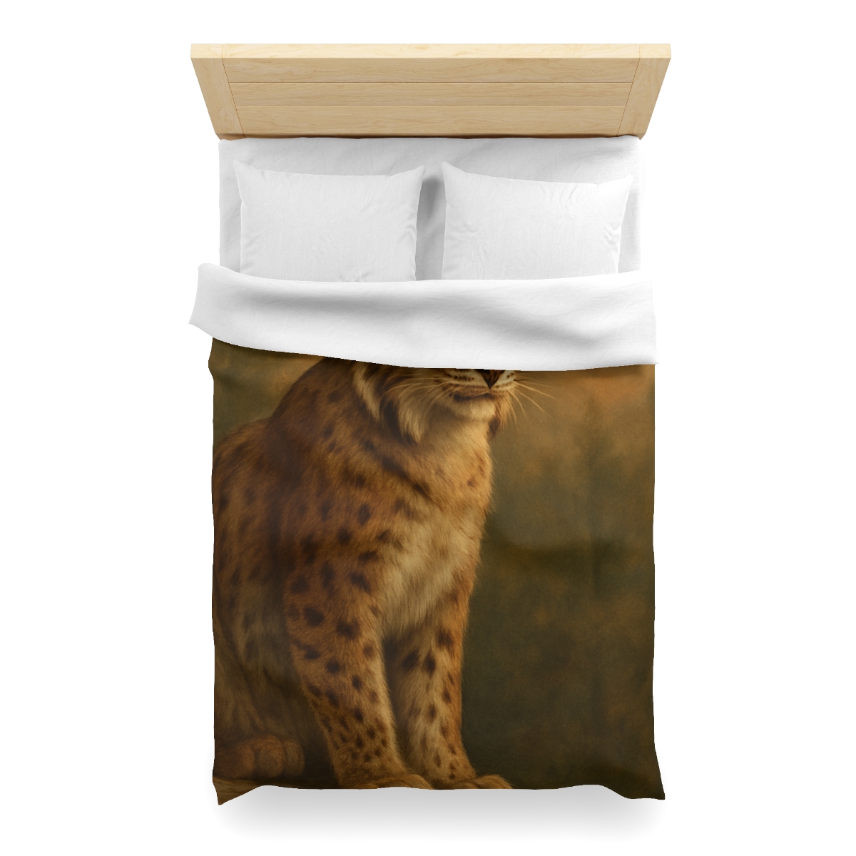 Twilight Prowler Lynx personalized bedding duvets