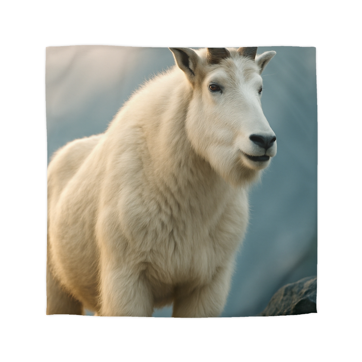 Glacier Watch Mountain Goat unique patterned duvets