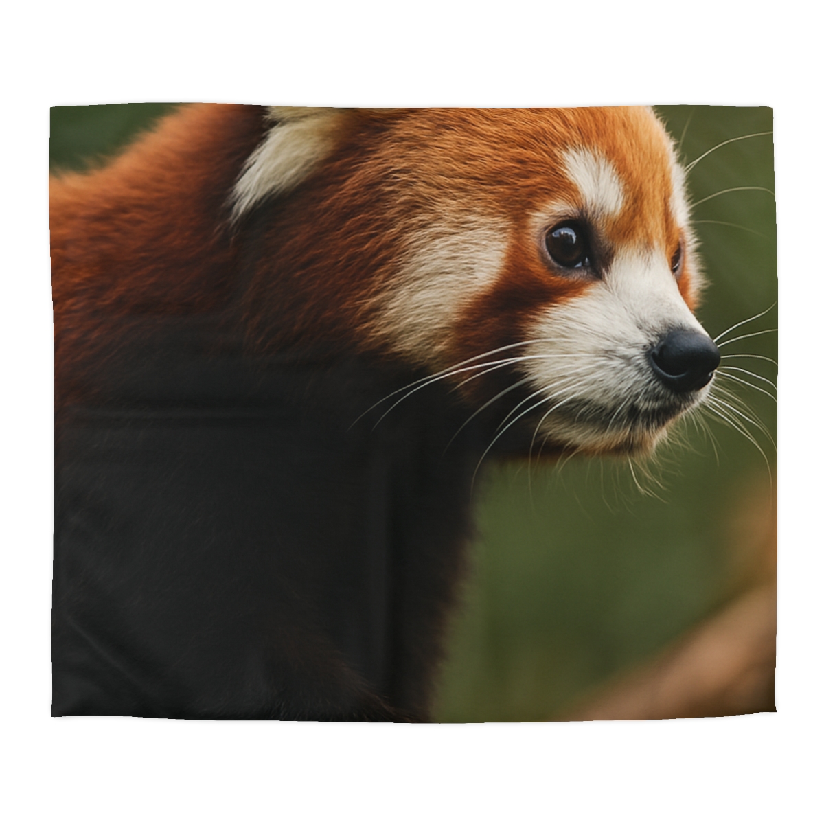 Bamboo Climber Red Panda custom duvets