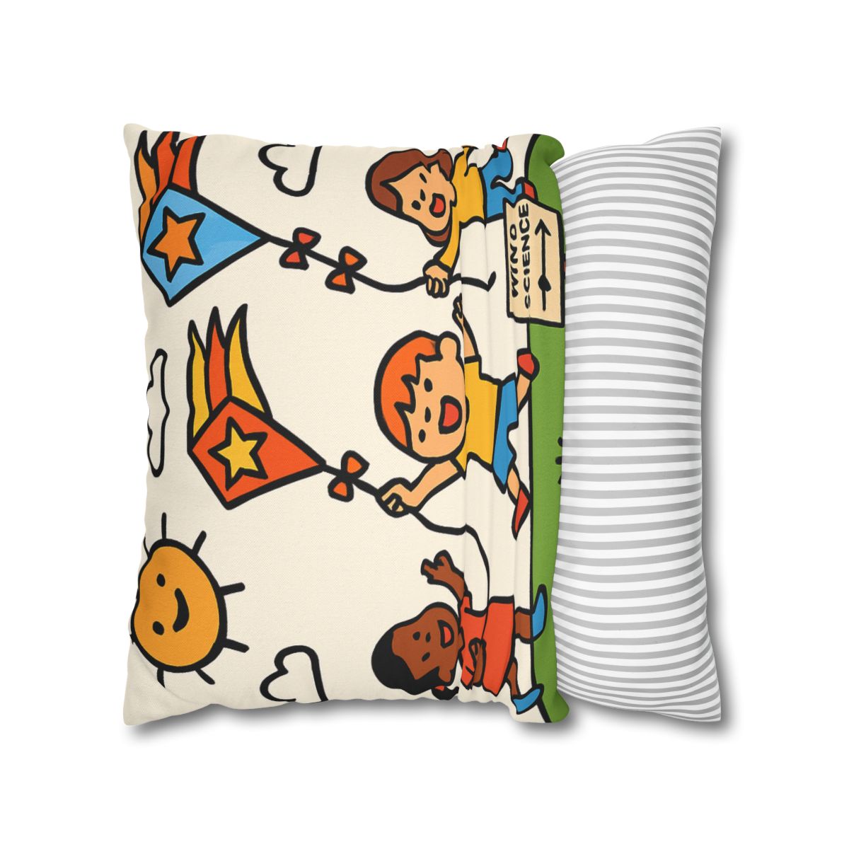Comet Kite Parade On Cloud Hill soft cotton pillow cases