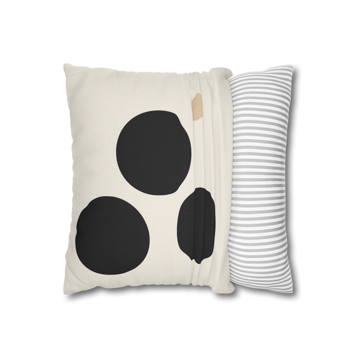 Asymmetric Dot Cluster custom pillow cases