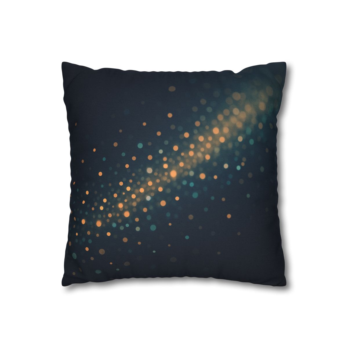 Radiant Particle Drift designer print pillow cases