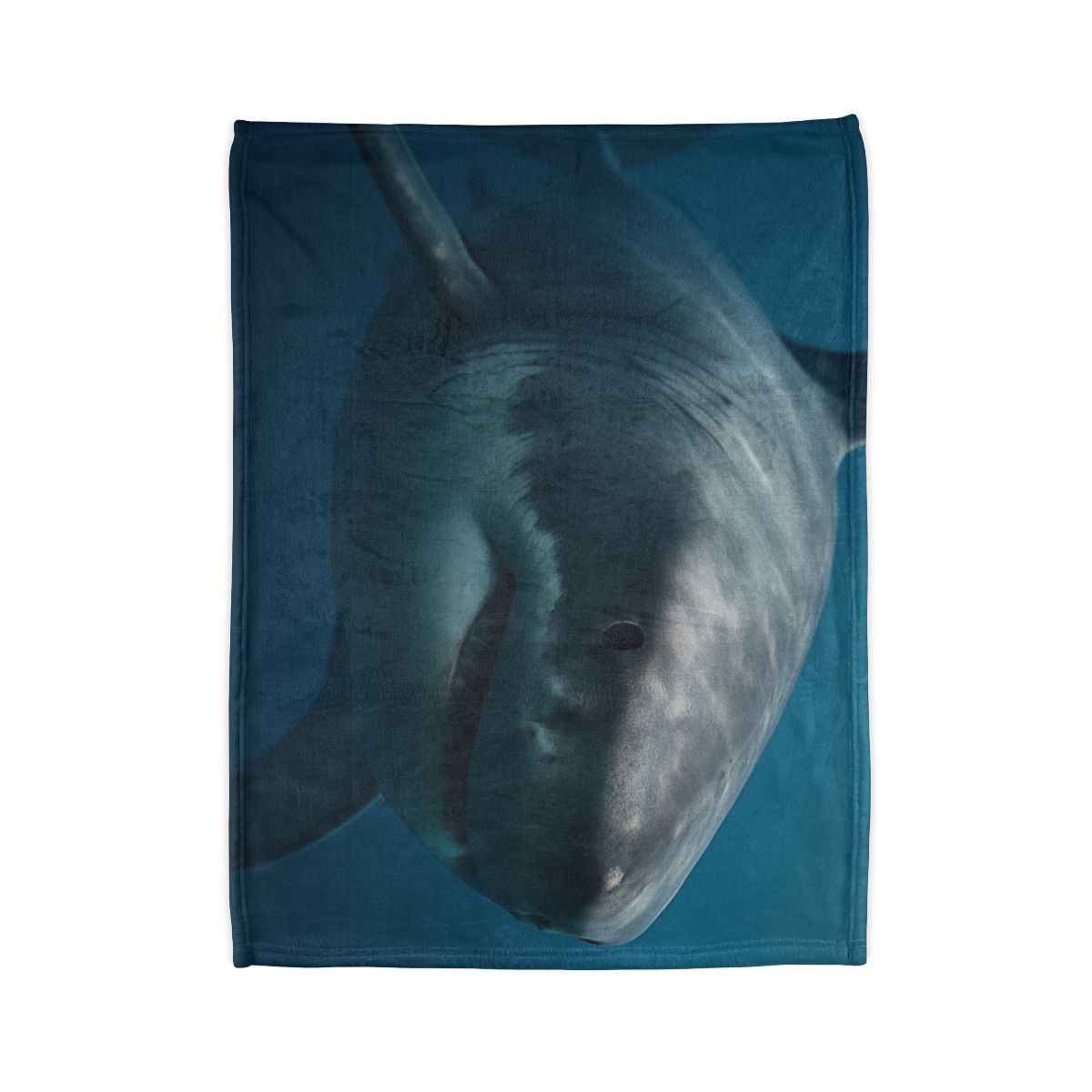Silent Hunter Great White Shark soft fleece blankets