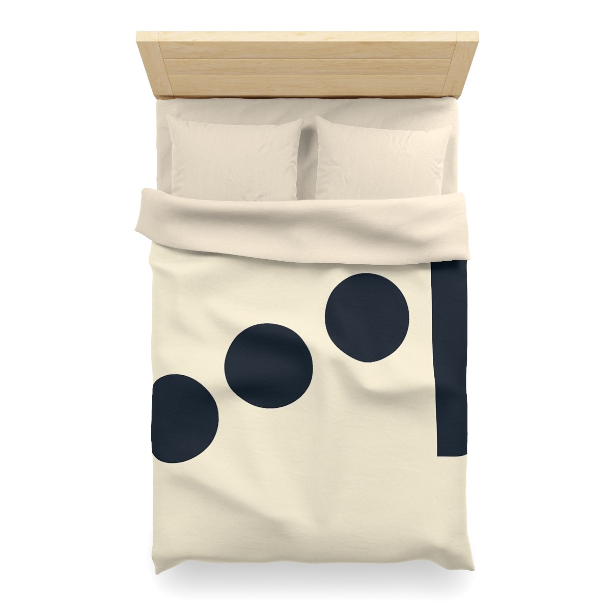 Stepped Circle And Bar Interval custom duvets