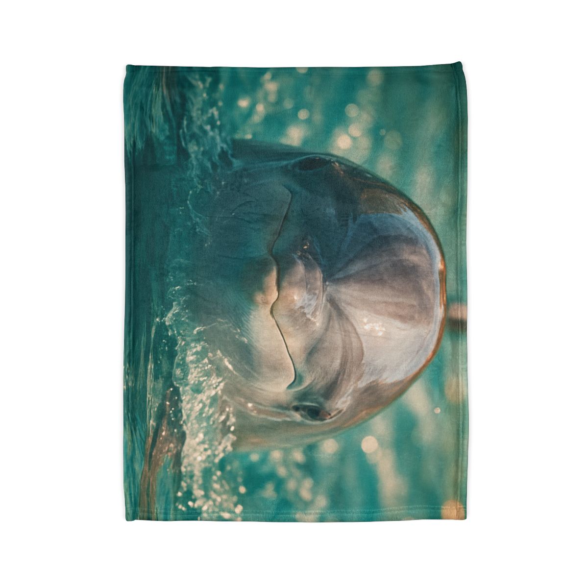 Coral Realm Dolphin trendy patterned blankets
