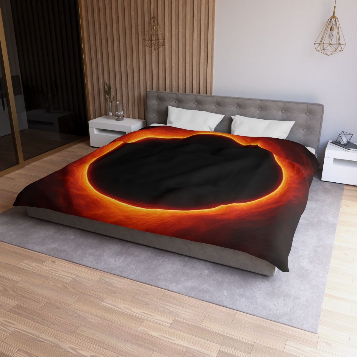 Dark Horizon Singularity soft comforter duvets