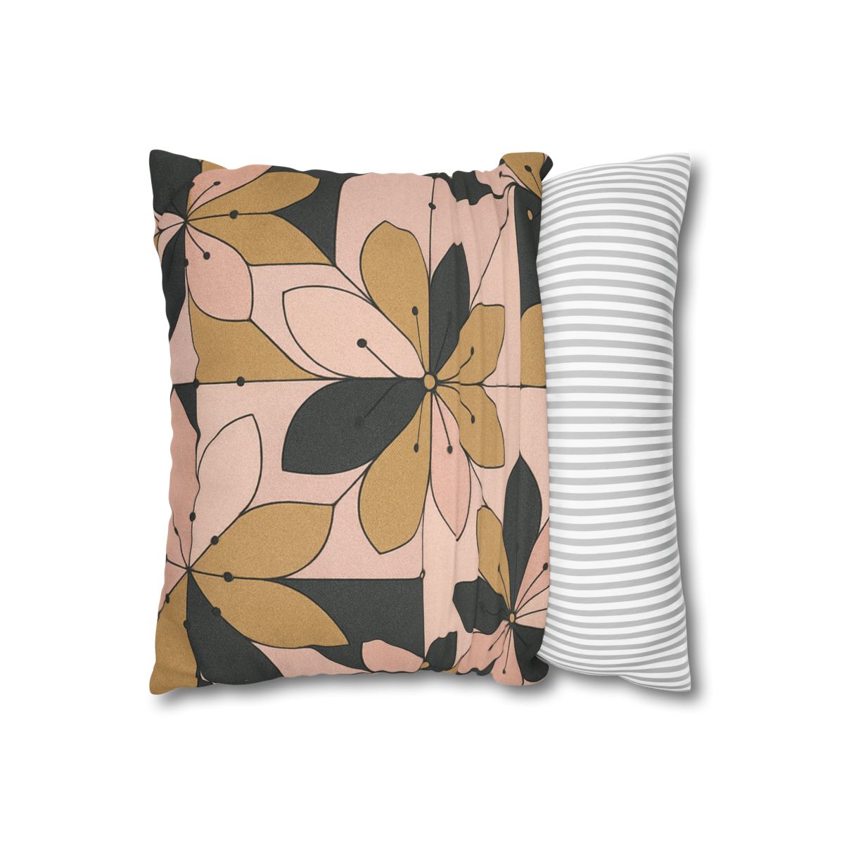 Petal Circuit Mosaic designer print pillow cases