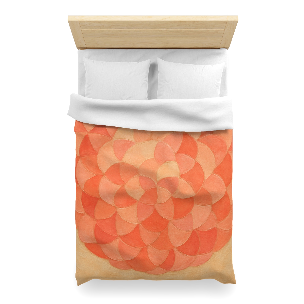 Petal Mosaic Halo personalized bedding duvets