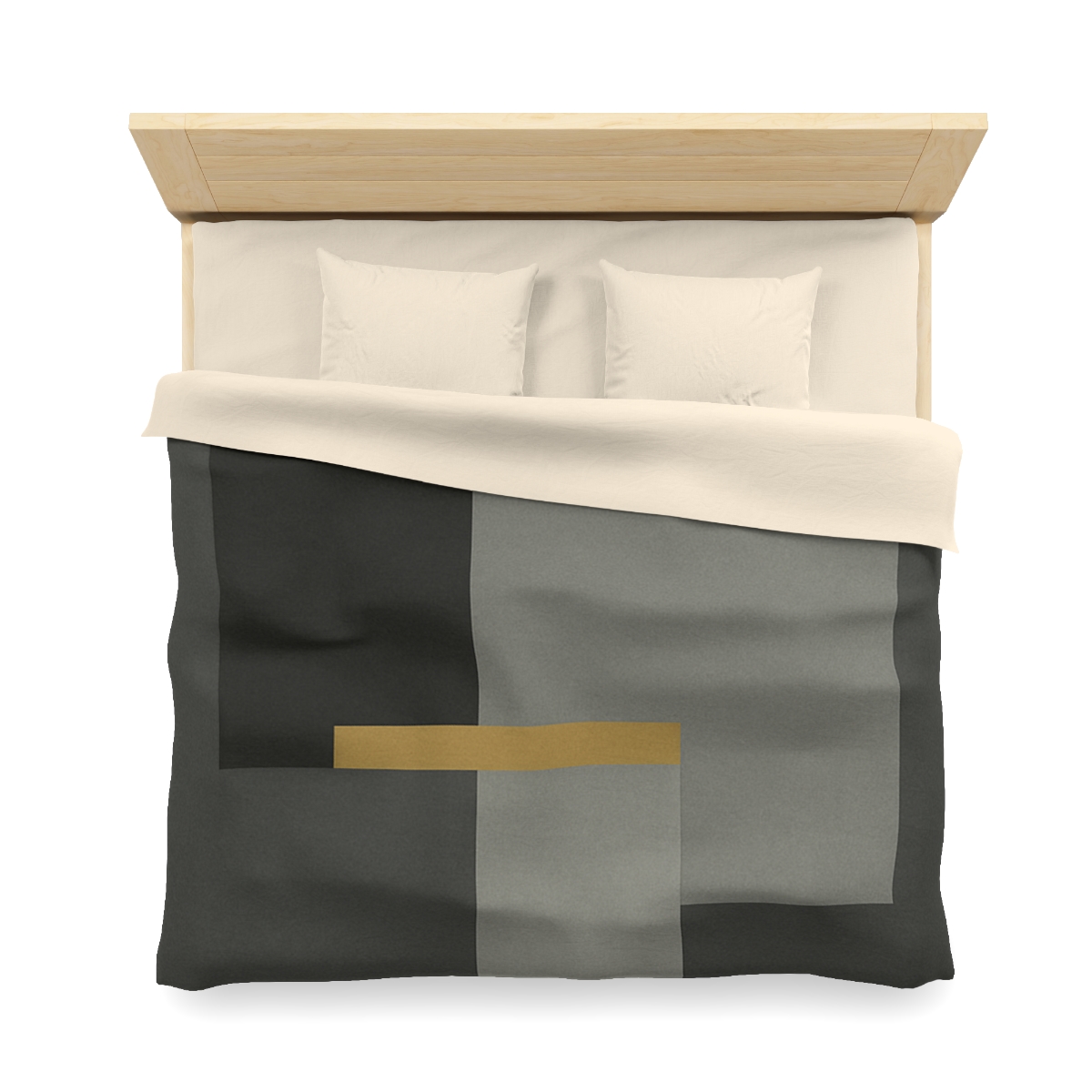 Offset Rectangles And Narrow Bridge warm winter duvets