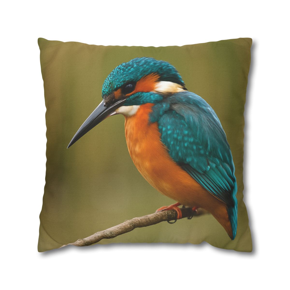 Azure Flash Kingfisher personalized pillow covers