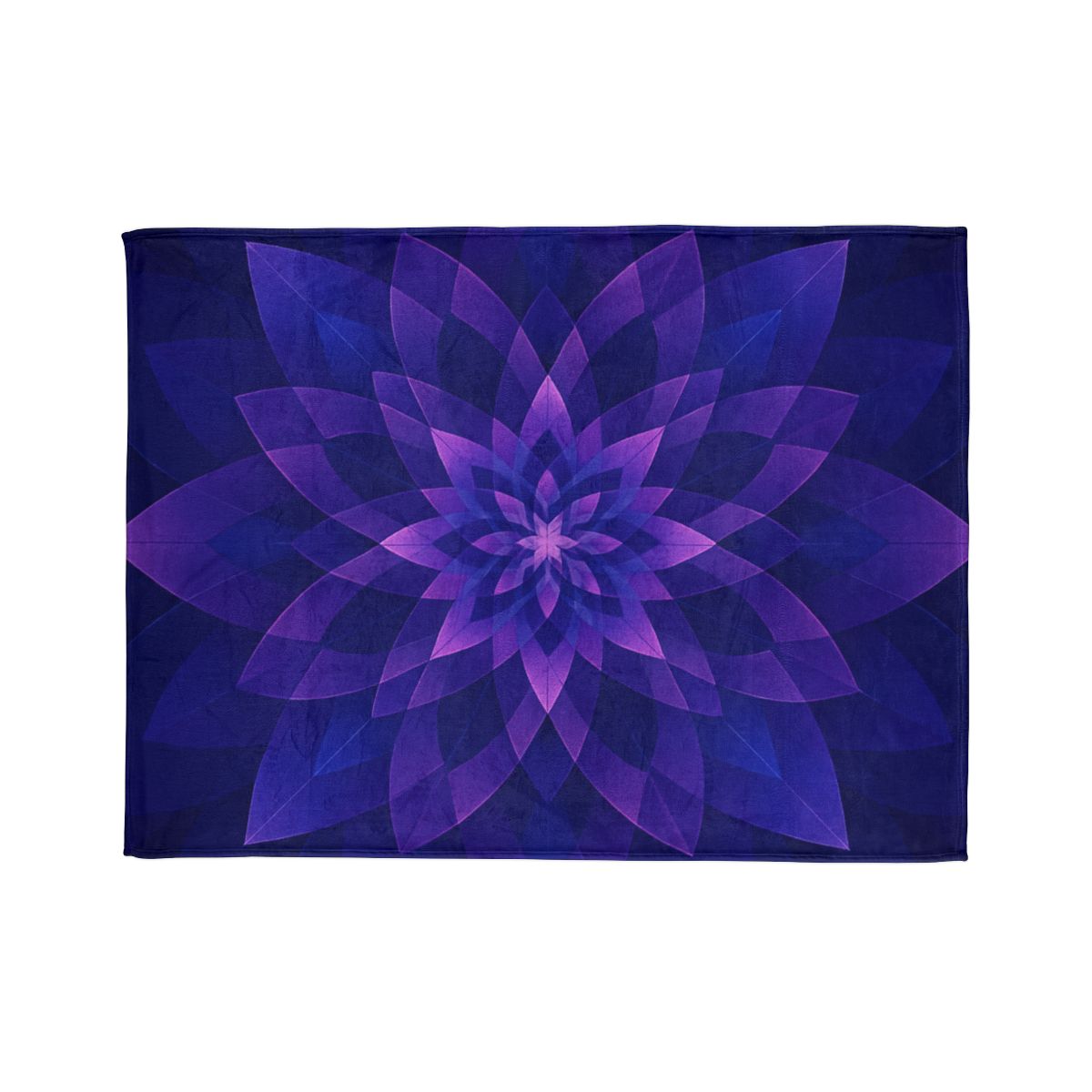 Petal Prism Overlap stylish throw blankets