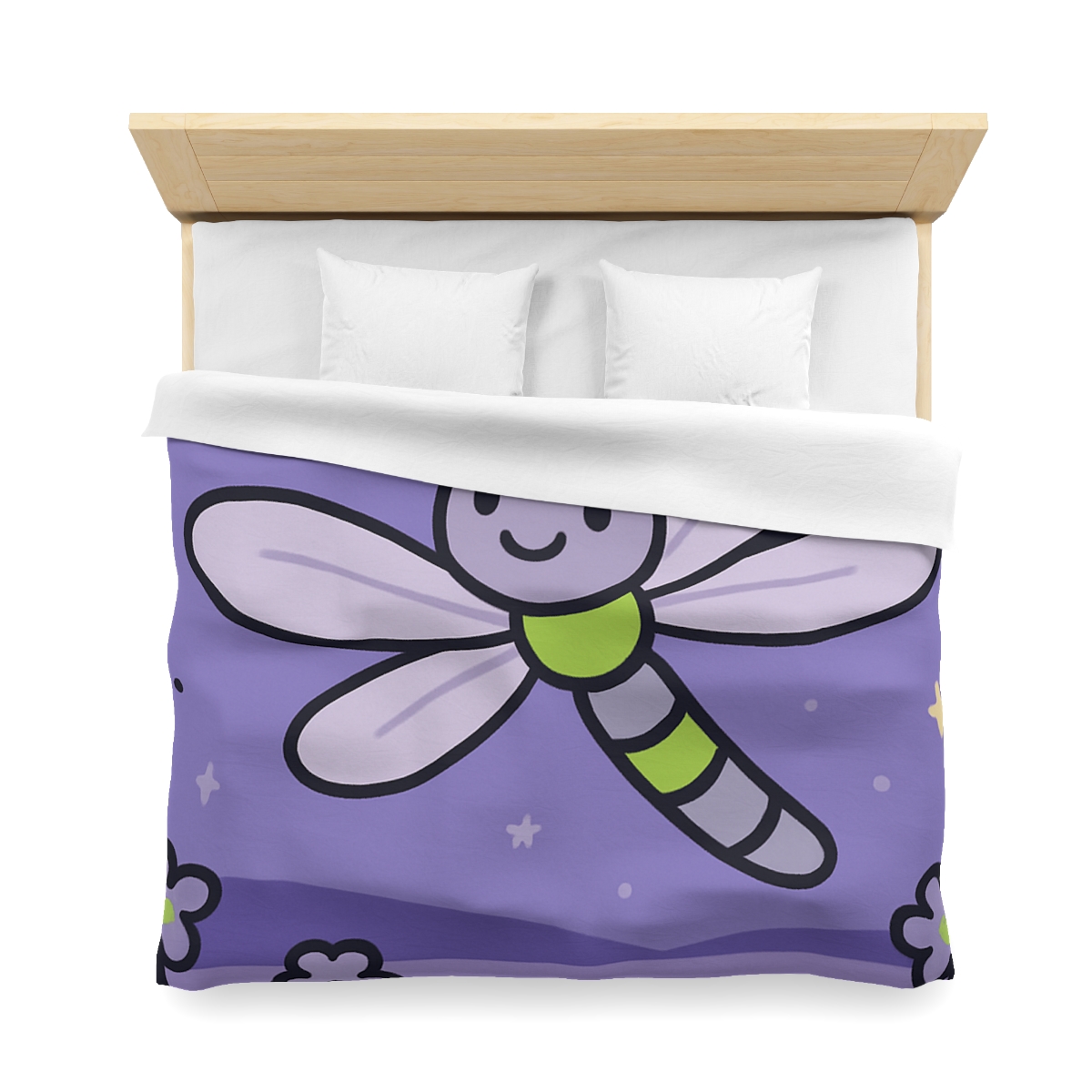Moonlight Meadow Dragonfly custom duvets