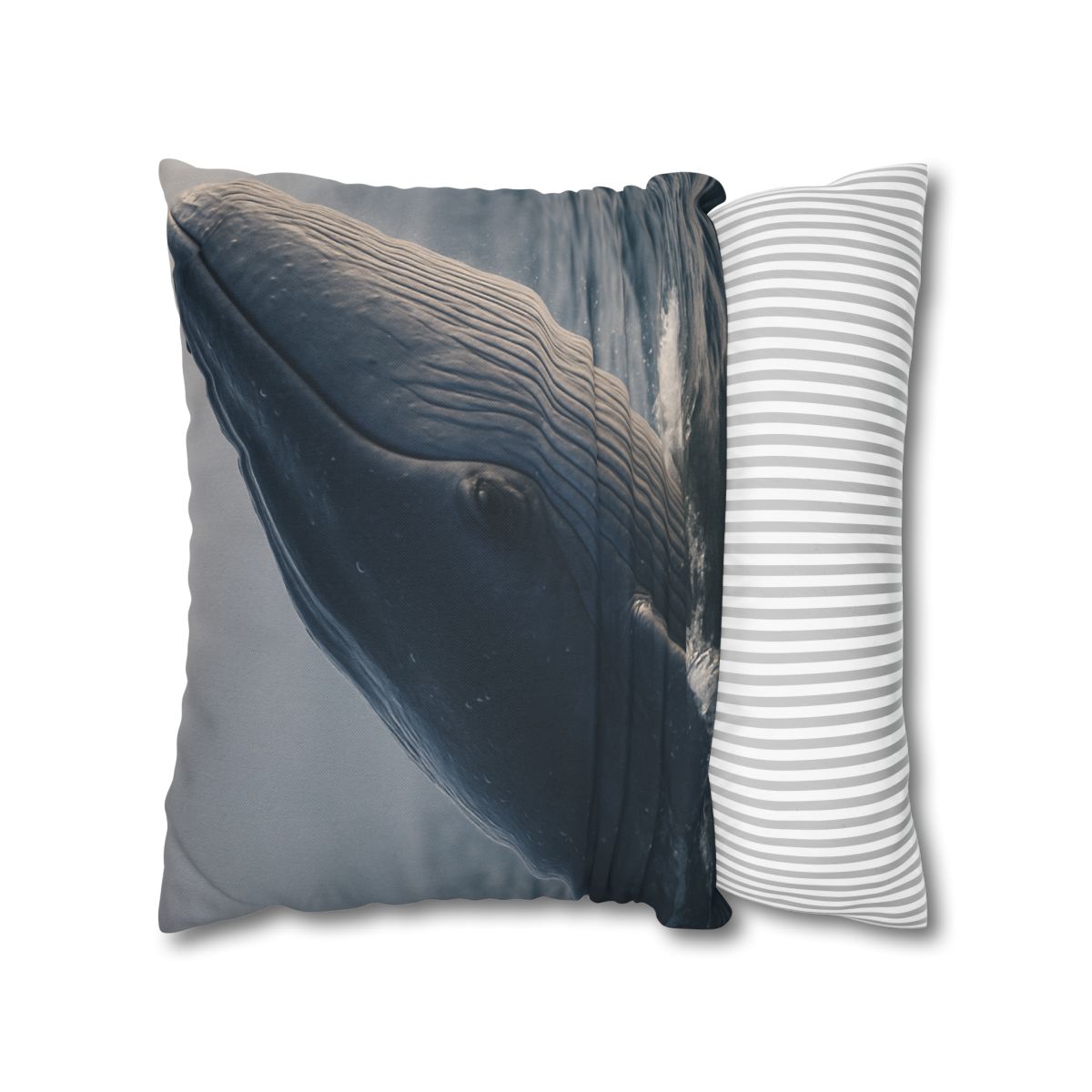 Ocean Song Blue Whale comfortable bedding pillow covers