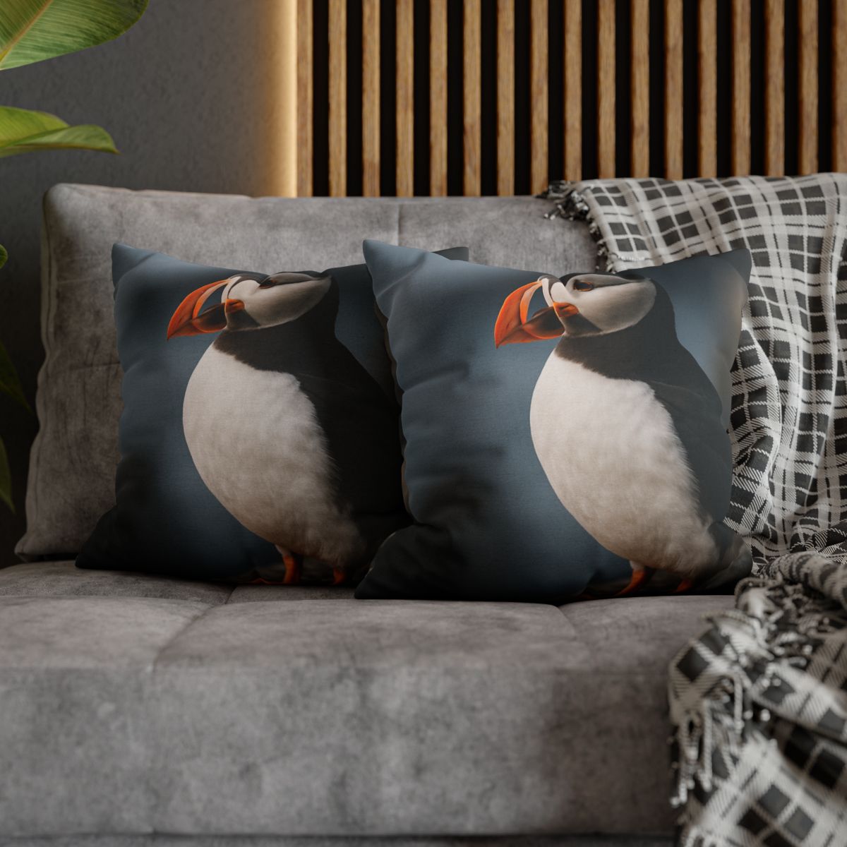 Cliff Breeze Atlantic Puffin unique gift pillow cases