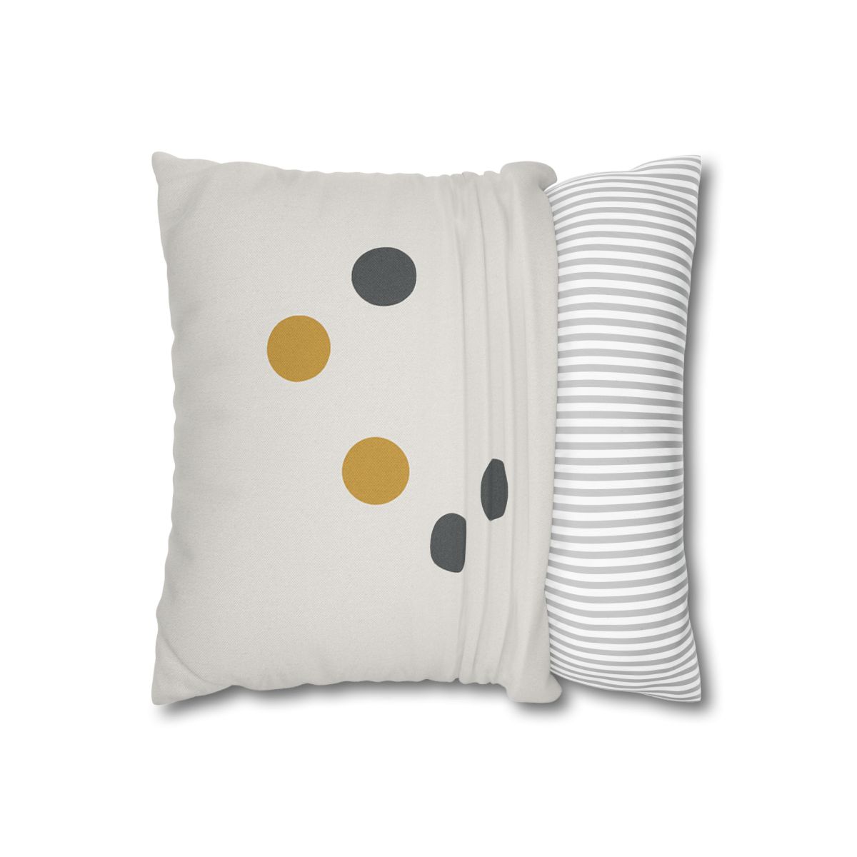 Asymmetric Dot Cluster designer print pillow cases
