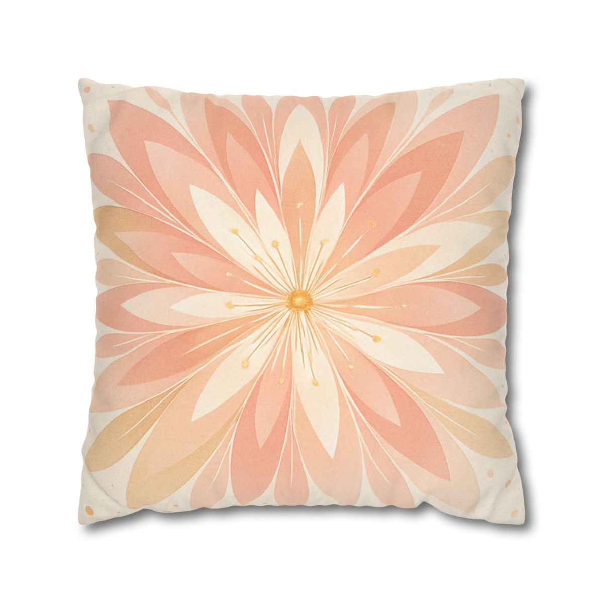 Petal Radius Starburst designer print pillow cases