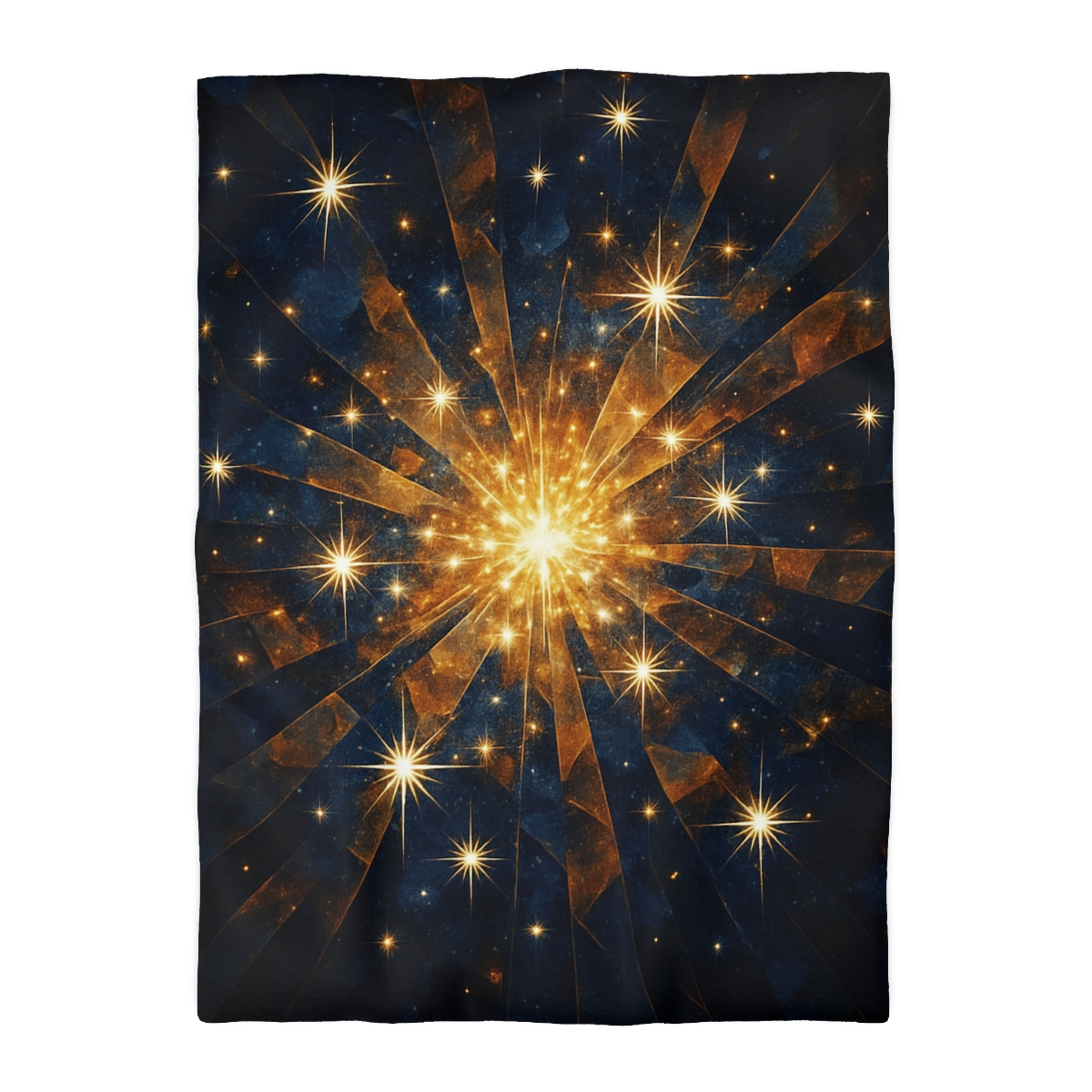 Starburst Mosaic Field unique patterned duvets